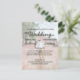 No hay tema, sólo carta de invitación de boda de a