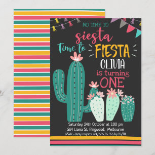 No Hay Tiempo Para La Invitación De Cumpleaños De 