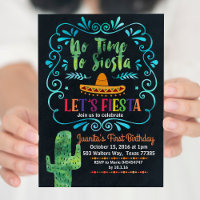 No hay tiempo para la tiza de la invitación al cum