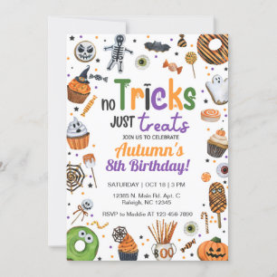 No hay trucos para tratar la invitación de Hallowe
