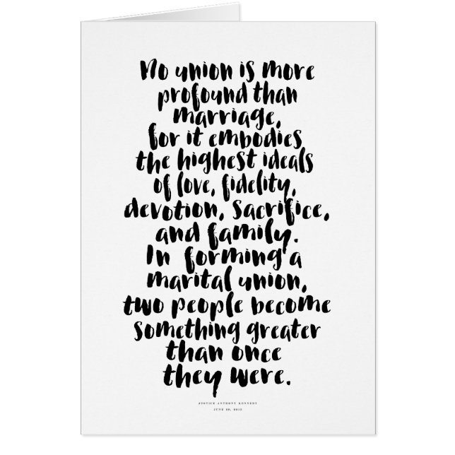 No hay unión una tarjeta más profunda de los (Frente)