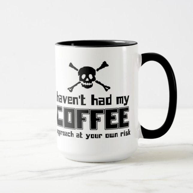 No he tomado mi café - taza (Derecha)