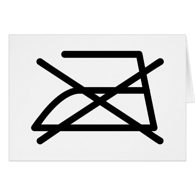 ¡NO HIERRO! (Anverso (Horizontal))