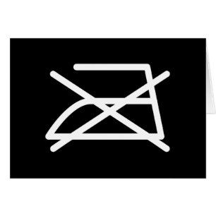 ¡NO HIERRO! TARJETA