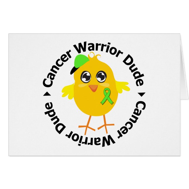 No Hodgkins Lymphoma Warrior Dude (Anverso (Horizontal))