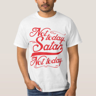No hoy camisa de Satan