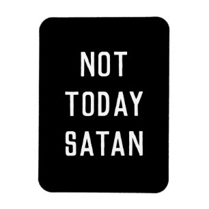 "NO HOY imán de SATAN"