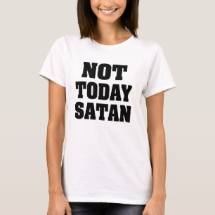 No hoy la camisa de las mujeres de Satan