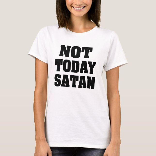 No hoy la camisa de las mujeres de Satan (Anverso)