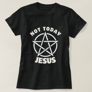 No hoy la camiseta de Jesús para las mujeres