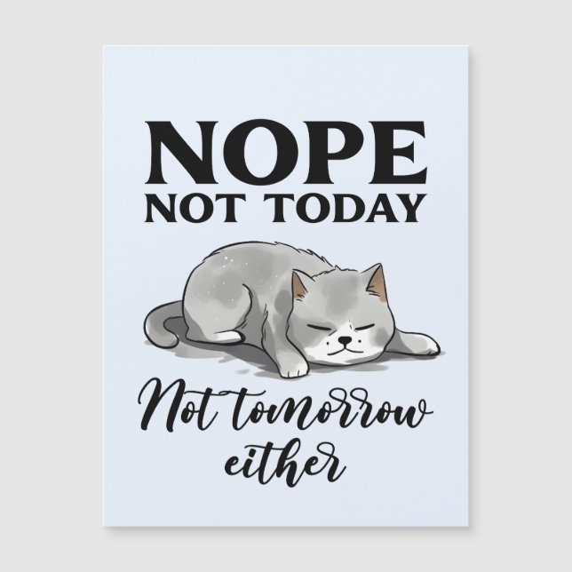 No Hoy, No Mañana - Gato Sleepe (Anverso)