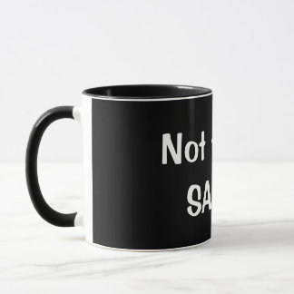 "No hoy, taza de café divertida de SATAN" - GRAN