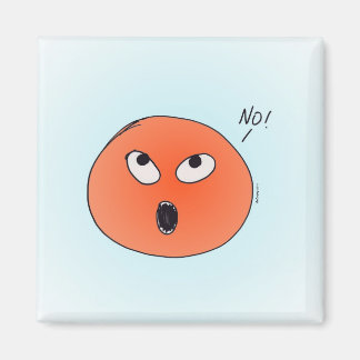 "¡No!" Imán