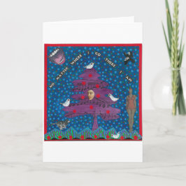 No importa adónde vaya la tarjeta de felicitación