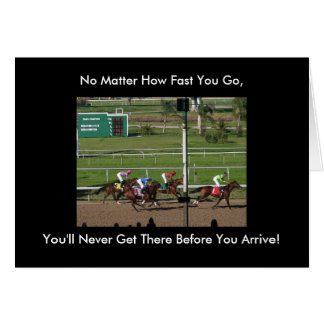 No importa lo rápido que te vayas, nunca llegarás 