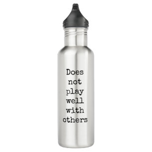 No Juega Bien Con Otras Botellas De Agua