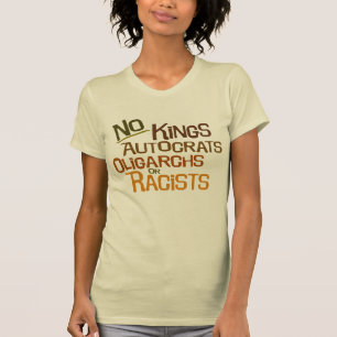 No Kings -- camiseta para mujer cuello redondo