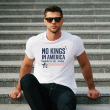 No Kings in America 28 de marzo de 2026 Camiseta