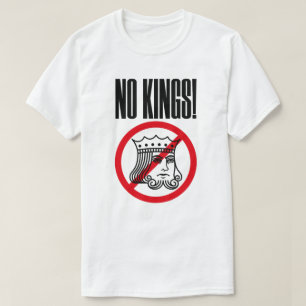 NO KINGS - Protesta Trump - Camiseta
