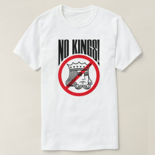 NO KINGS - Protesta Trump - Camiseta