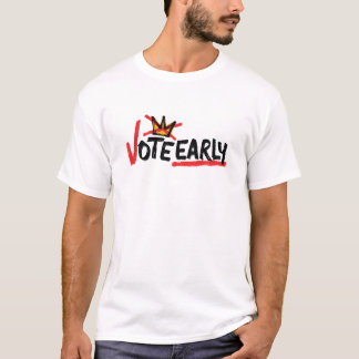 No Kings Vote Early Camiseta ligera para hombres