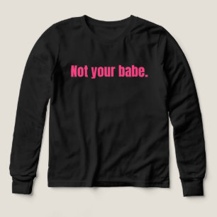 No La Tuya. Nunca Lo Fue. Punto.