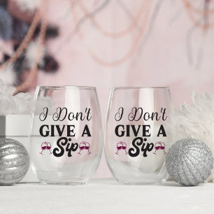 No le doy un vaso de vino sin cáscara a Sip