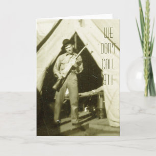 NO LLAMAMOS TARJETA DE REUNIÓN 911