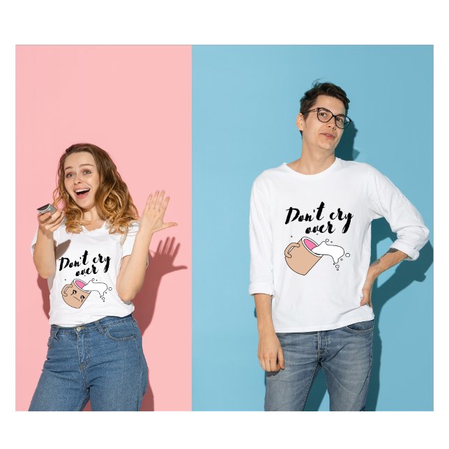 No llores por la camiseta de la leche derramada (Subido por el creador)