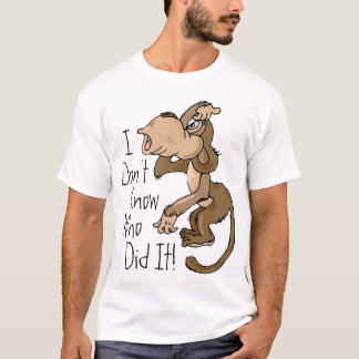 ¡No lo hice! Camiseta divertida para los niños
