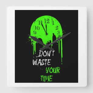 No malgastes tu reloj de pared
