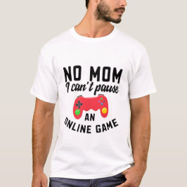 No mamá, no puedo parar la camiseta