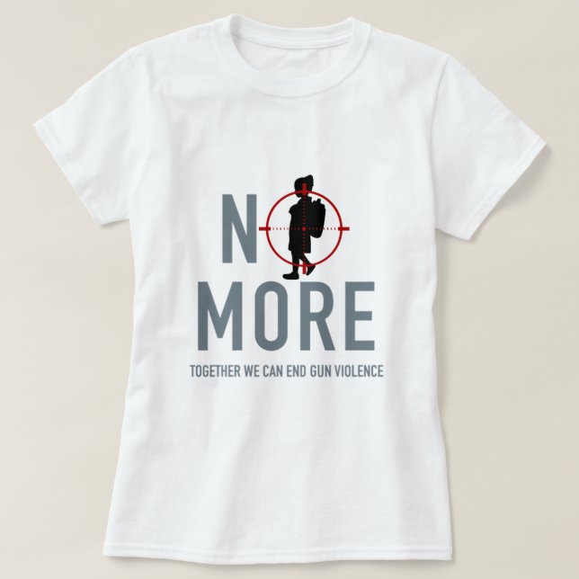 No más camisetas contra la violencia de género (Diseño del anverso)