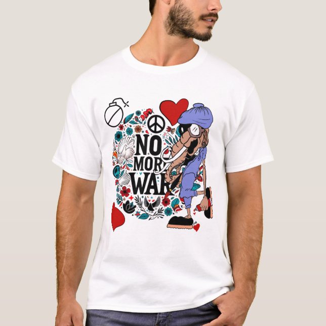 No más camisetas de guerra. (Anverso)