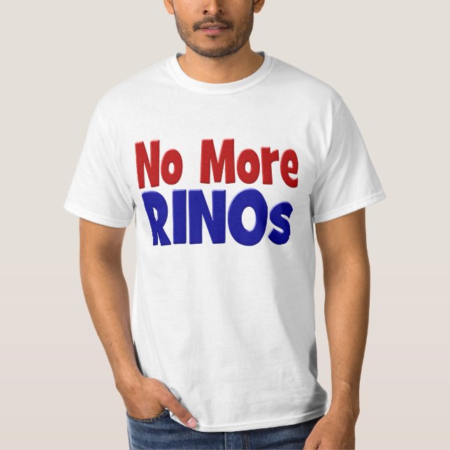 No más camisetas de RINO (Anverso)
