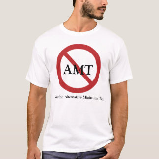 No más de camisa de AMT