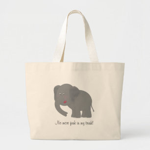 ¡No más de desperdicios en mi tronco! La bolsa de