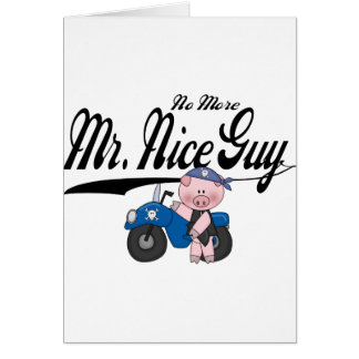 No más de Sr. Nice Guy Biker