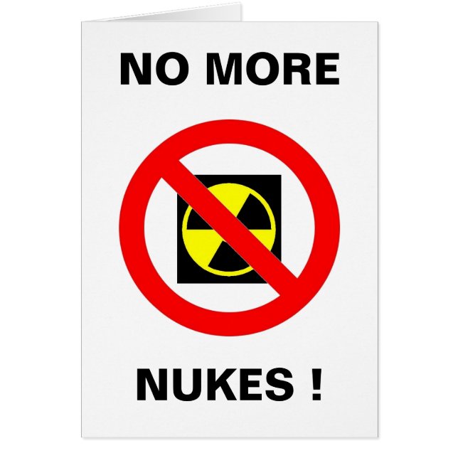 NO MÁS NUKES (Frente)