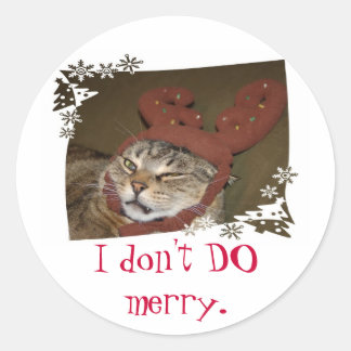 No me alegro. ¡¡Gato con Pegatinas de Antlers!!