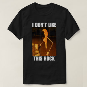 No Me Gusta Esta Camiseta De Meme De Roca