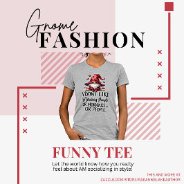 No me gusta la camiseta de la gente de mañana