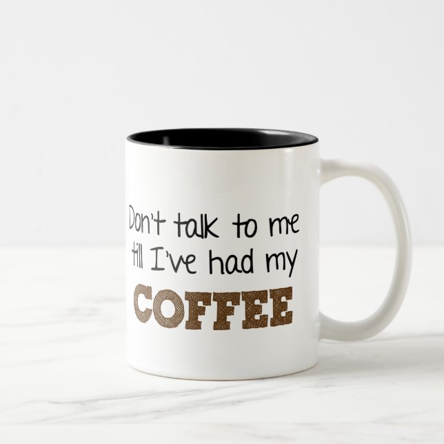 No me hables con la Copa de Café (Derecha)