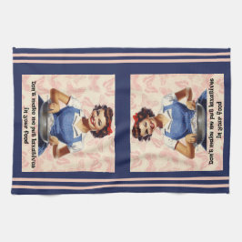 No me hagas poner laxantes en tu toalla de comida