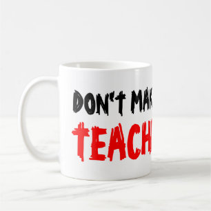 NO ME HAGAS USAR MI VOZ DE MAESTRO tazas de café