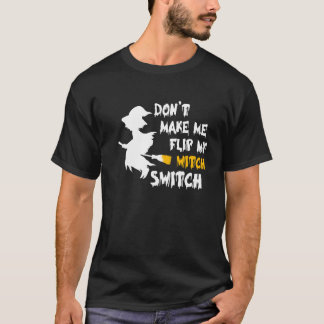 No me hagas voltear mi camiseta con interruptor de