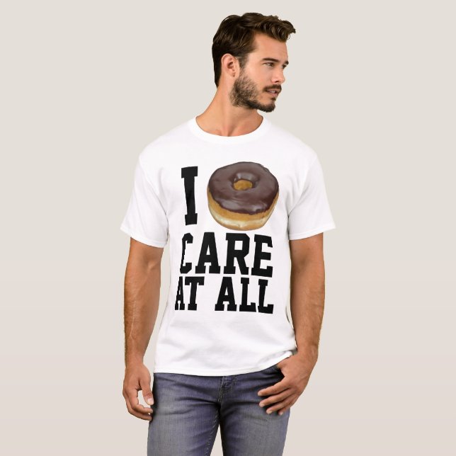 NO ME IMPORTA (NO) PARA NADA, camisetas graciosas (Anverso completo)