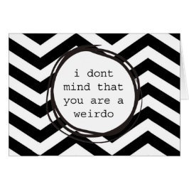 No me importa que seas un raro