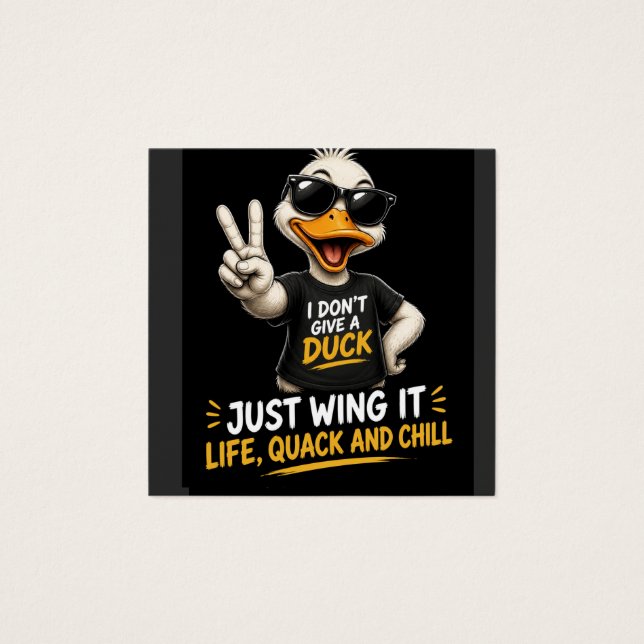 No me importa un pato (Anverso)