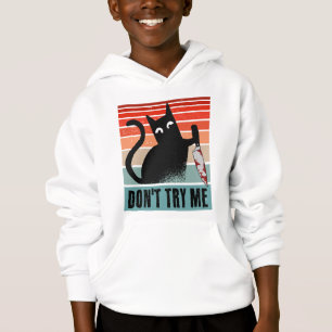 No me intentes, Moody Cat con invitación a cuchill